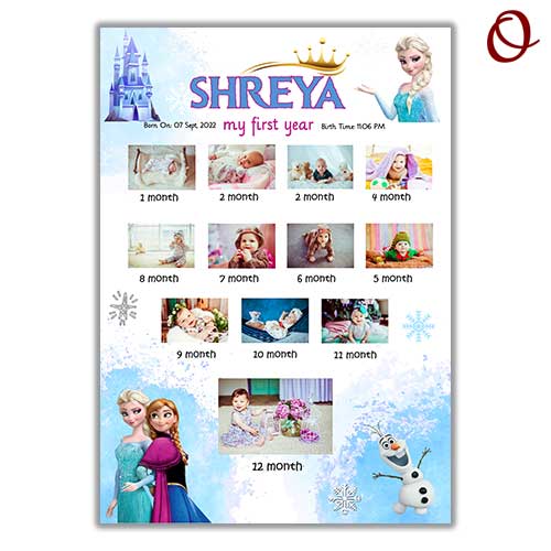 FirstYearPhotoCollageFrame|FrozenTheme